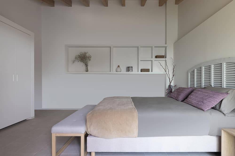 Cas Padrins | Tolles Design-Ferienhaus mit Pool | Garten, Bbq, Aircon, Internet in Consell, Mallorca Inselmitte