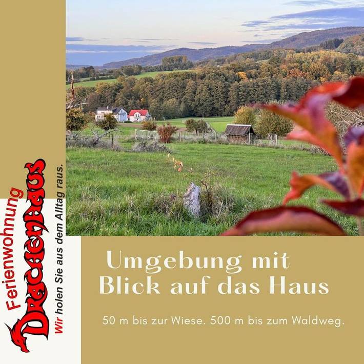 Ferienwohnung für 3 Personen, mit Terrasse und Garten sowie Sauna und Ausblick in Rimbach - 3