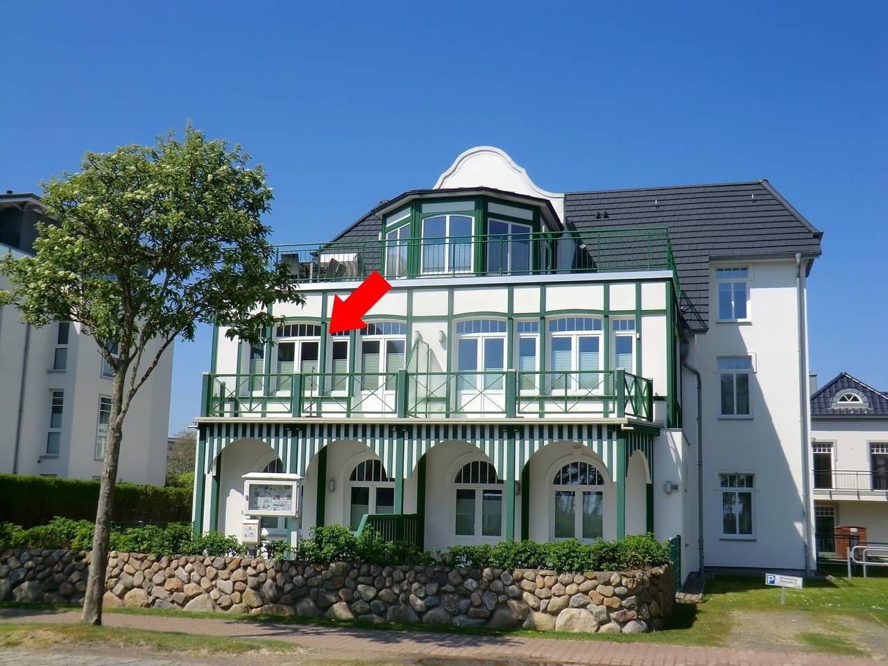 Apartamento vacacional entero, Apartamento de vacaciones para 4 personas con balcón in Wyk auf Föhr (Ciudad), Wyk auf Föhr
