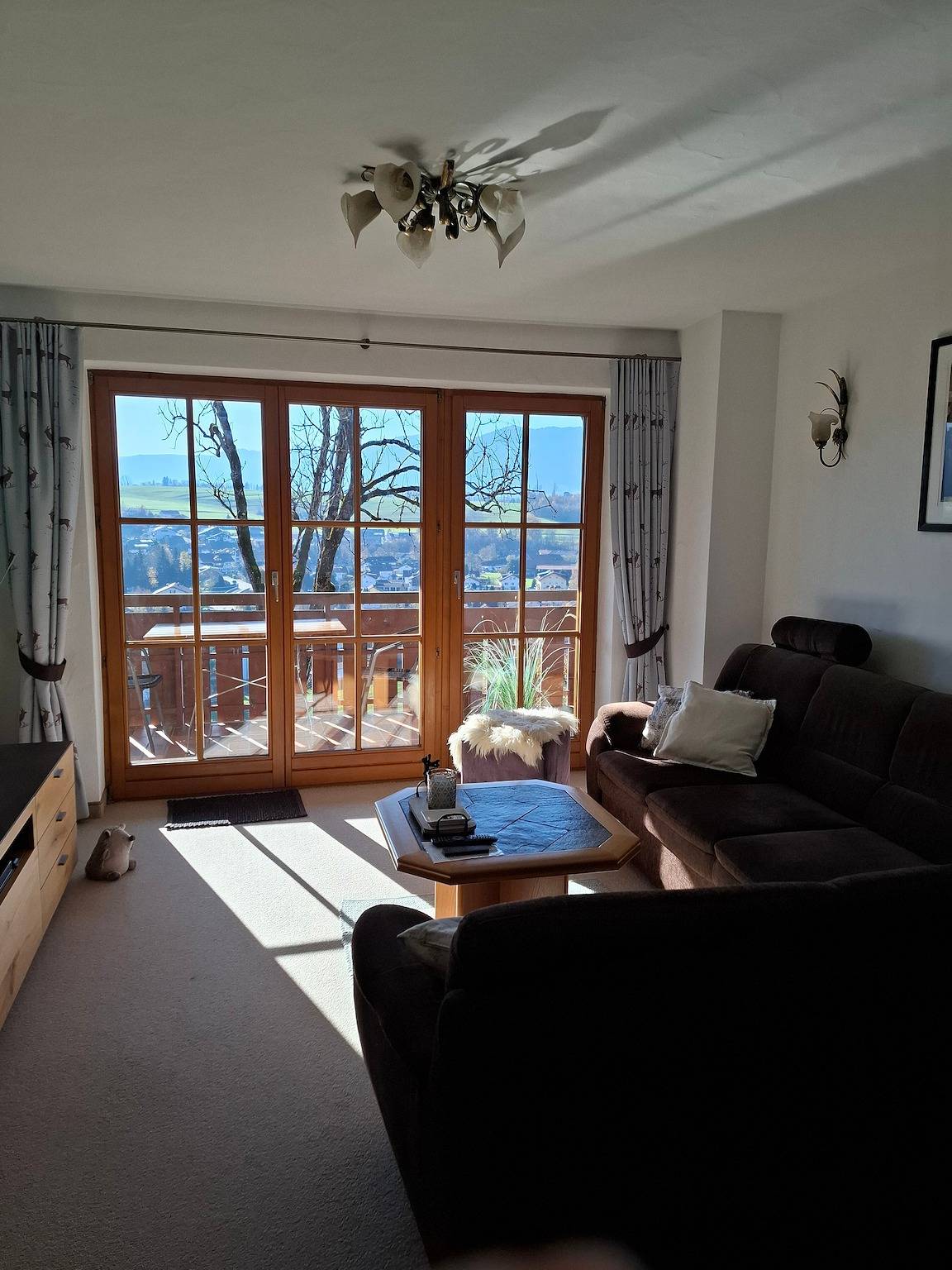 Appartement entier, Appartement 'Leni' avec balcon et Wi-Fi in Sonthofen, Souabe (Bavière)
