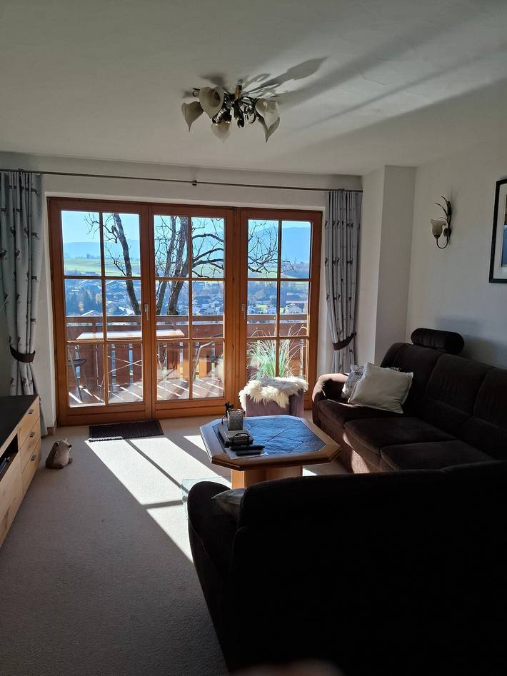 Geheel appartement, Appartement 'Leni' met balkon en Wi-Fi in Sonthofen, Zwaben (Bayern)