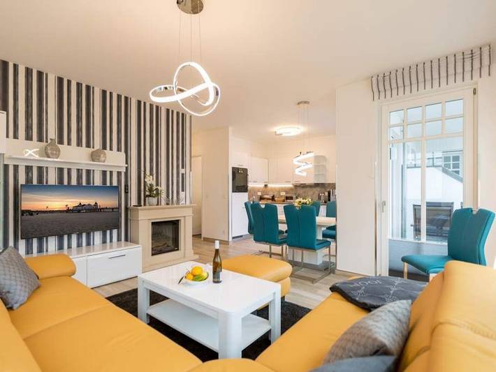 Ferienwohnung für 4 Personen, mit Balkon und Sauna, kinderfreundlich - 1