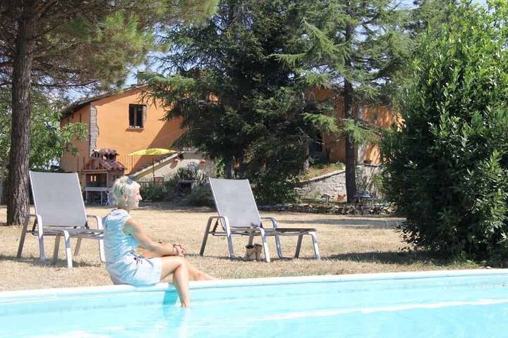 Ferienhaus mit Pool für Familien und Gruppen geeignet in Urbino, Pesaro-Urbino