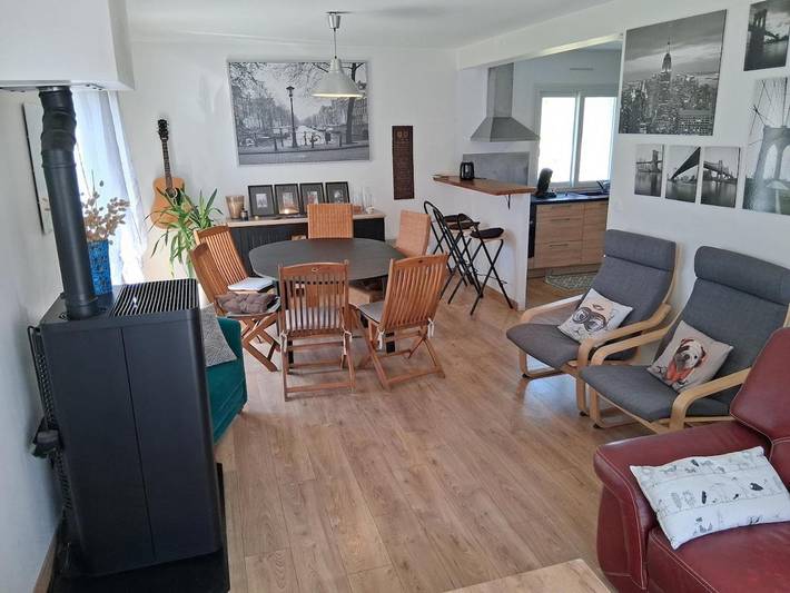 Villa pour 9 personnes, avec jardin, animaux acceptés