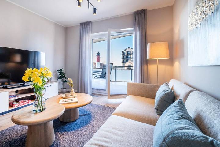 Ferienwohnung für 4 Personen, mit Balkon - 1