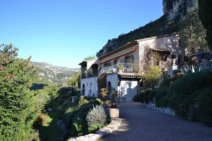 Maison de vacances pour 10 personnes, avec jacuzzi et piscine à Saint-Jeannet
