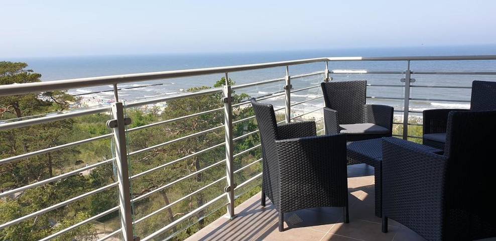 Ferienwohnung für 6 Personen, mit Ausblick und Terrasse sowie Seeblick in Dziwnówek - 4