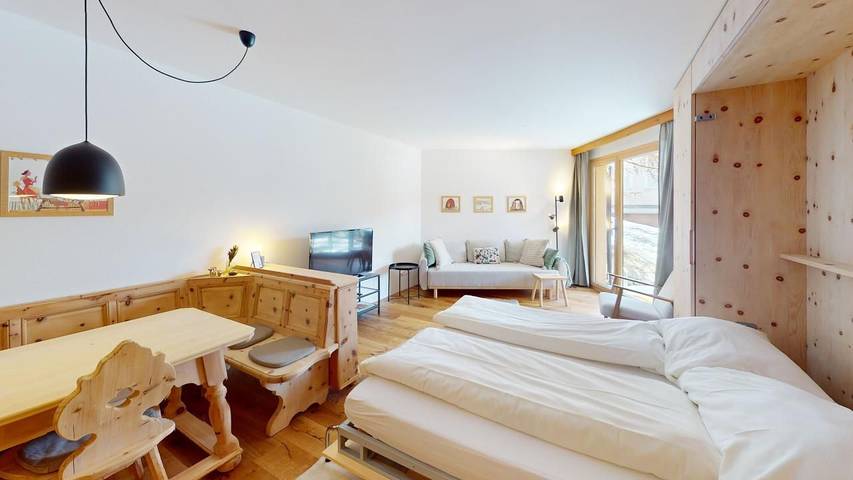 Ferienwohnung für 2 Personen, mit Terrasse in Pontresina - 3