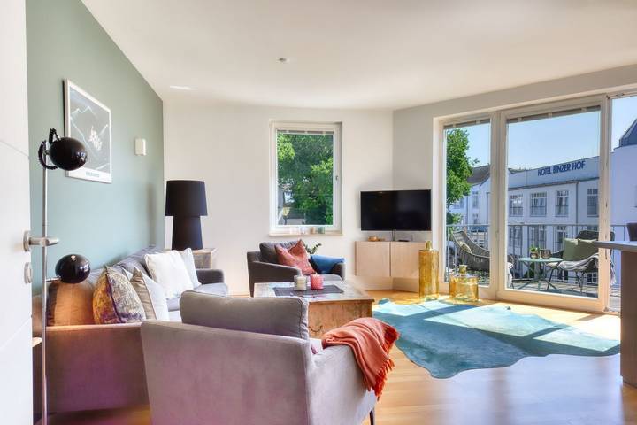 Ferienwohnung für 4 Personen, mit Sauna und Balkon in Binz - 4