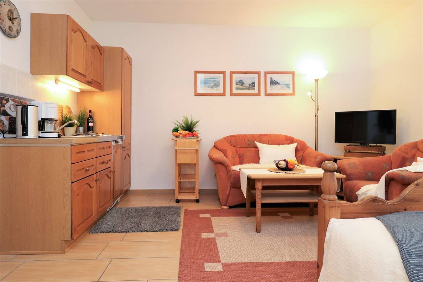 Ganze Wohnung, Doppelzimmer mit Miniküche zwischen Bodden und Meer in Niehagen, Ahrenshoop