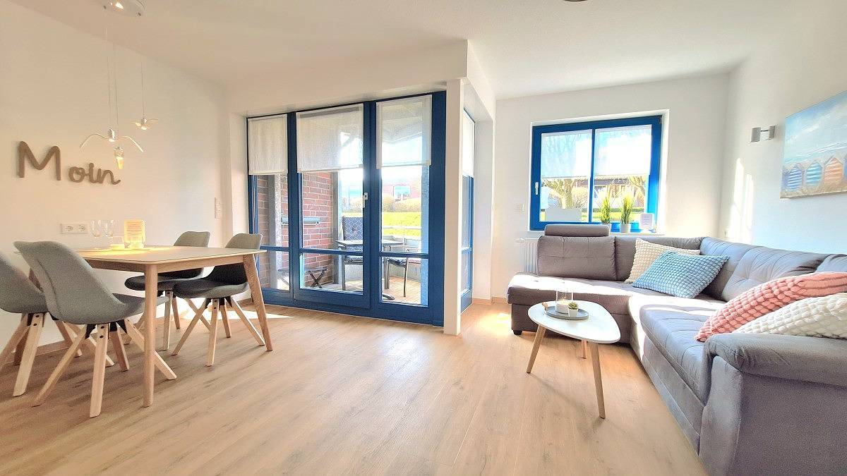 Entire apartment, Lange, "Lüttes Glück" Strandweg 5-7, Wo 6 in Horumersiel, Wangerland