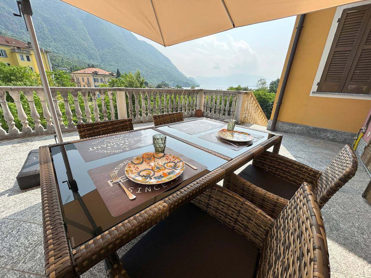 Ganze Wohnung, Ferienwohnung "Il Sole Di Calde Lago Maggiore 504" mit Seeblick, Balkon und Wlan in Castelveccana, Lago Maggiore (Lombardei)