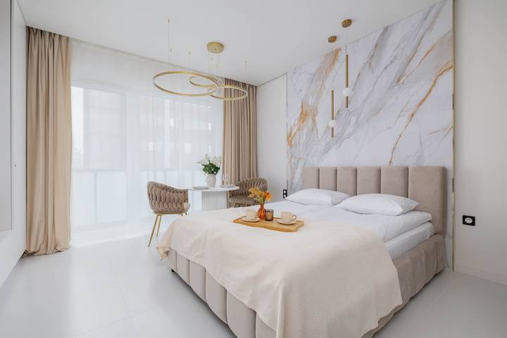 Studio dla 2 osób, z balkon/ taras, zwierzęta dozwolone w Katowice