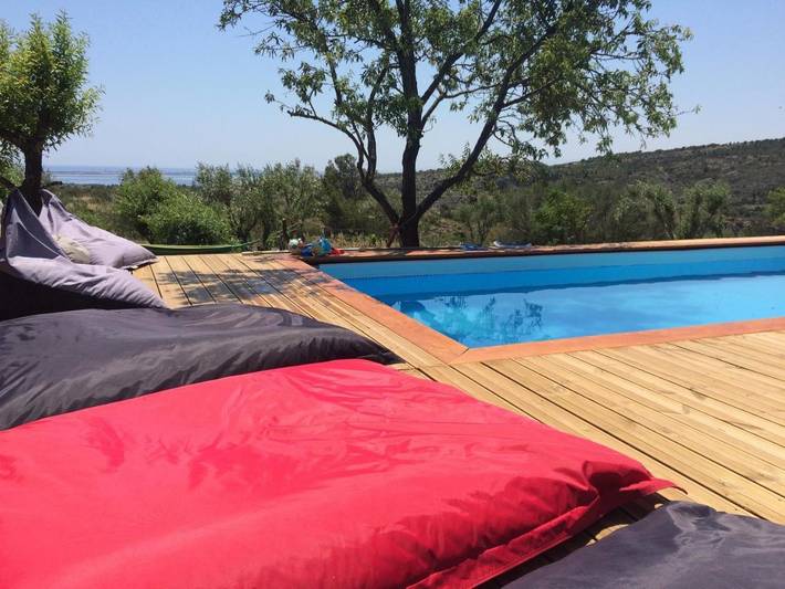 Location de vacances pour 10 personnes, avec piscine et jardin ainsi que vue sur le lac et vue, animaux acceptés à Fitou - 4