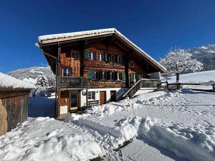 Chalet pour 6 personnes, avec jardin et vue dans Gstaad - 2