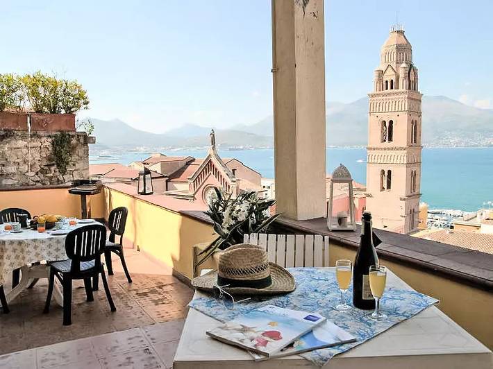 Appartamento vacanze per 6 persone, con Balcone e Terrazza a Gaeta
