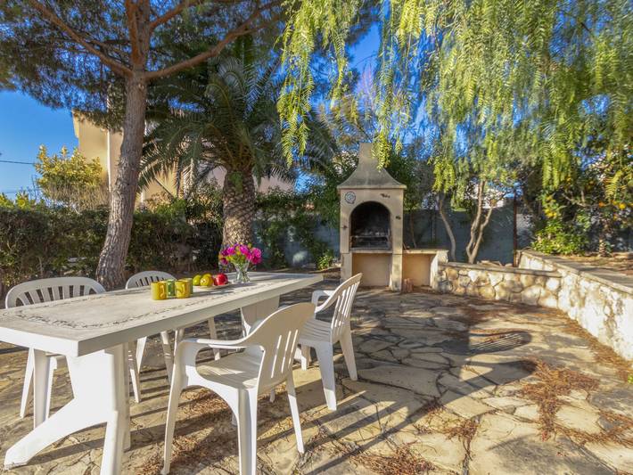 Ferienhaus für 4 Personen, mit Balkon und Terrasse sowie Garten an der Costa Dorada