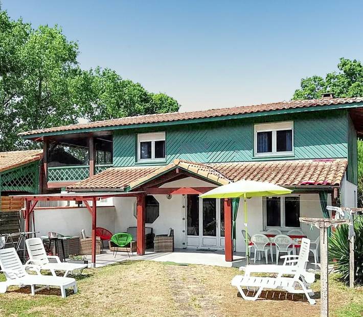 Maison de vacances pour 6 personnes, avec terrasse à Vielle-Saint-Girons