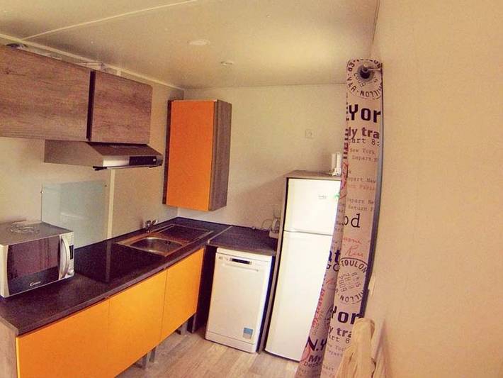 Village Vacances de Gruissan - Mobilhome 4 personas - Cottage Familia 4 personas - 28 m² in Gruissan (Ville), Gruissan
