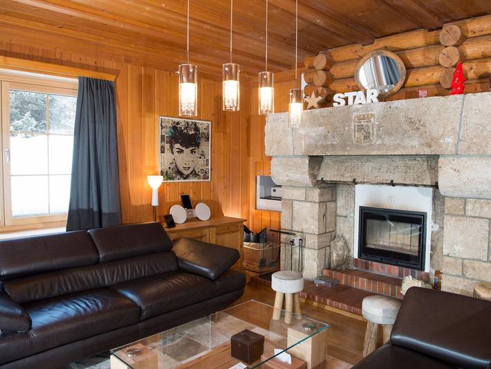 Hütte für 12 Personen, mit Garten und Seeblick sowie Balkon, kinderfreundlich in der Lenzerheide - 4