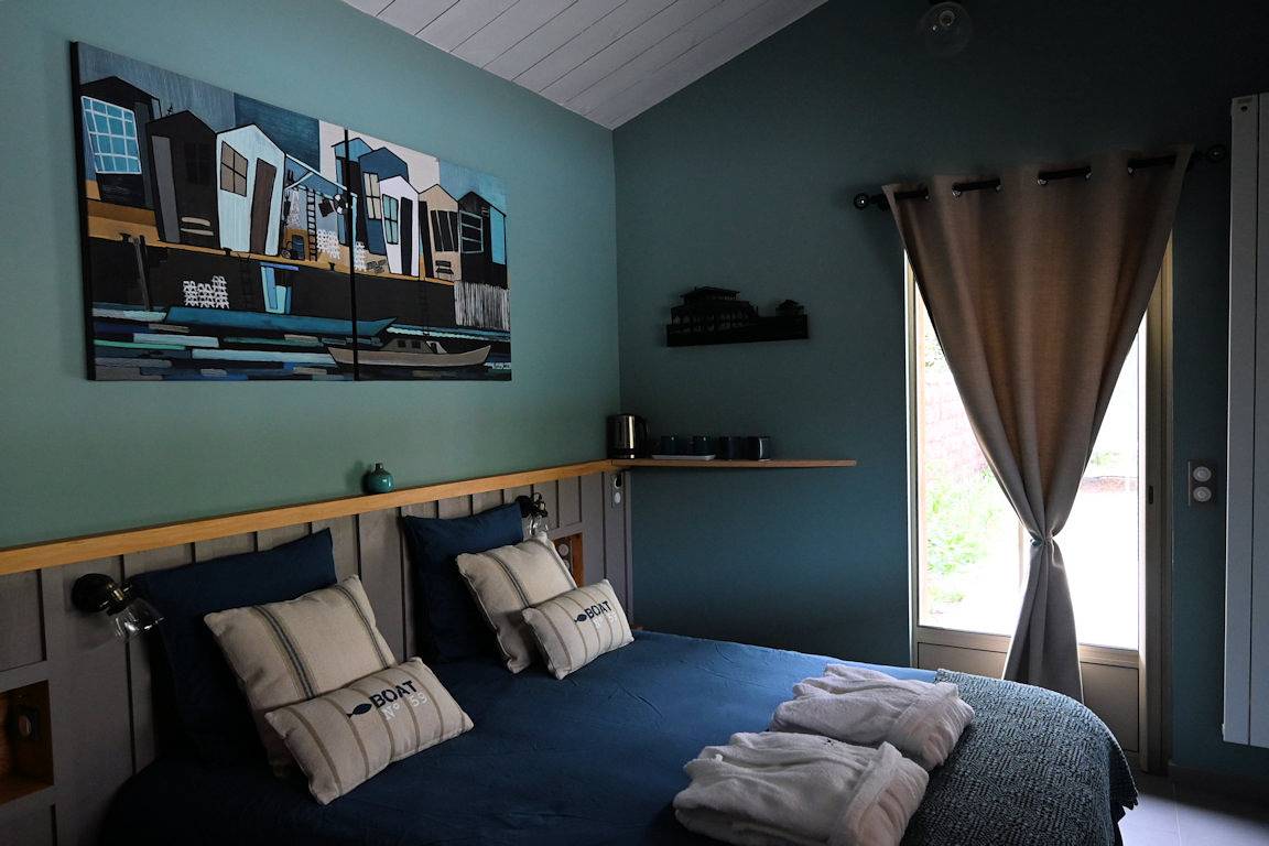 Le Petit Nid du Bassin - Chambre in Arès, Région d'Arcachon