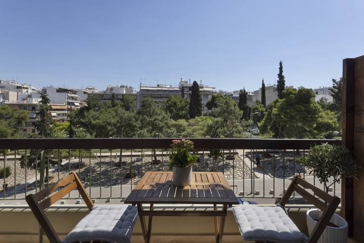 Appartement entier, Pl.·Gold Apartment in Néa Smýrni, Athènes