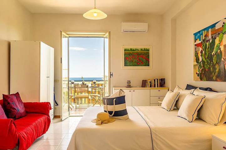 Appartamento intero, La Casa Di Stefe - View of the gulf in Giardini-Naxos, Provincia di Messina