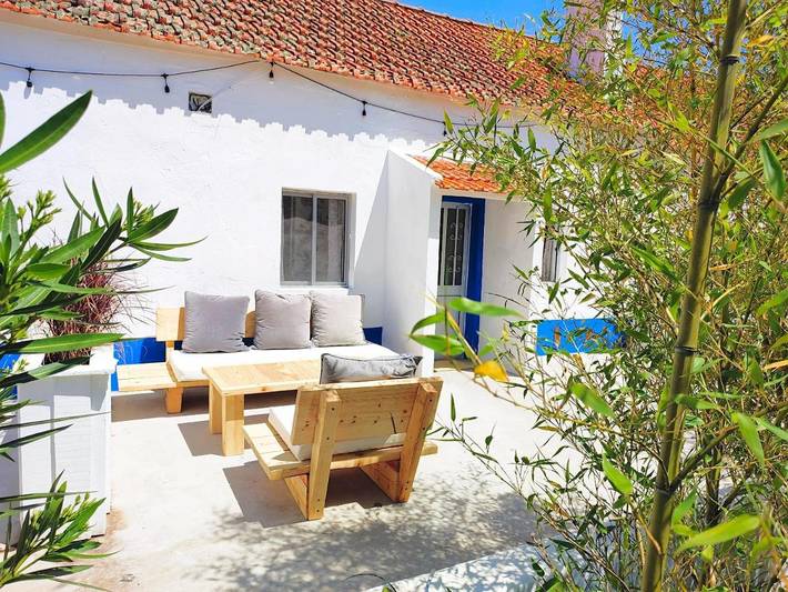 Apartamento de férias para 4 pessoas, com vista e jardim, com animais de estimação em Alcácer do Sal