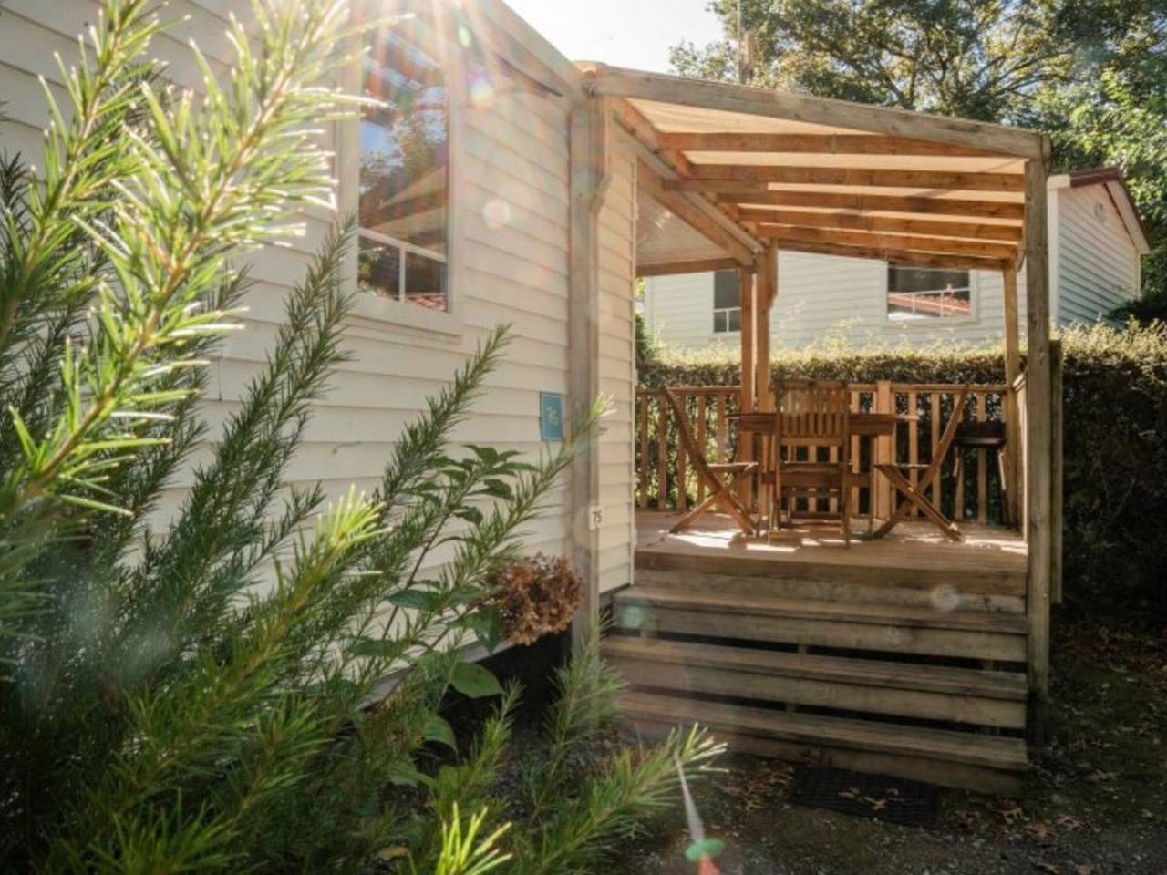 Mobil home avec terrasse à Espelette - 3 chambres pour 7 personnes in Espelette, Région de Bayonne