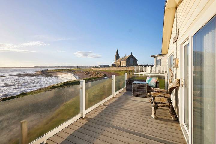Chalet for 6 people, with balcony/terrace, with pets in Northumberland