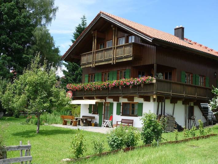 Ferienhaus für 9 Personen, mit Balkon in Weitnau