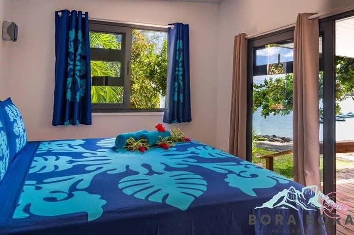 Vakantiehuis voor 2 personen, met tuin op Bora Bora