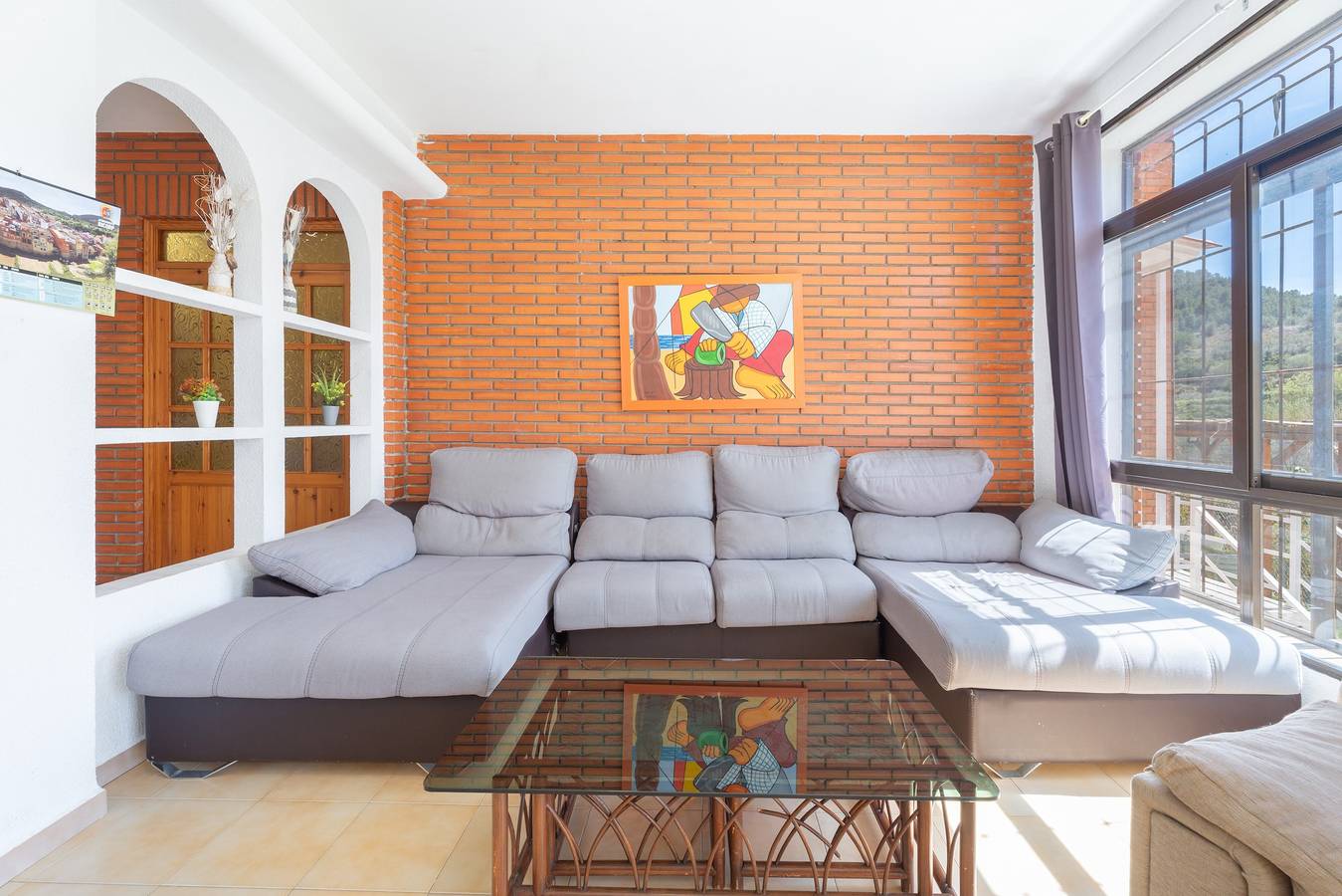 Chalet 'Castellana' con vistas a la montaña, Wi-Fi y aire acondicionado in Bicorp, Provincia de Valencia