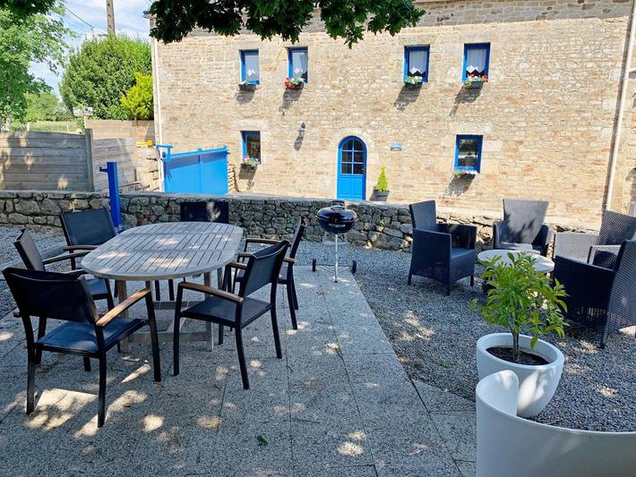 Gîte pour 5 personnes, avec piscine et jardin à Merlevenez - 3