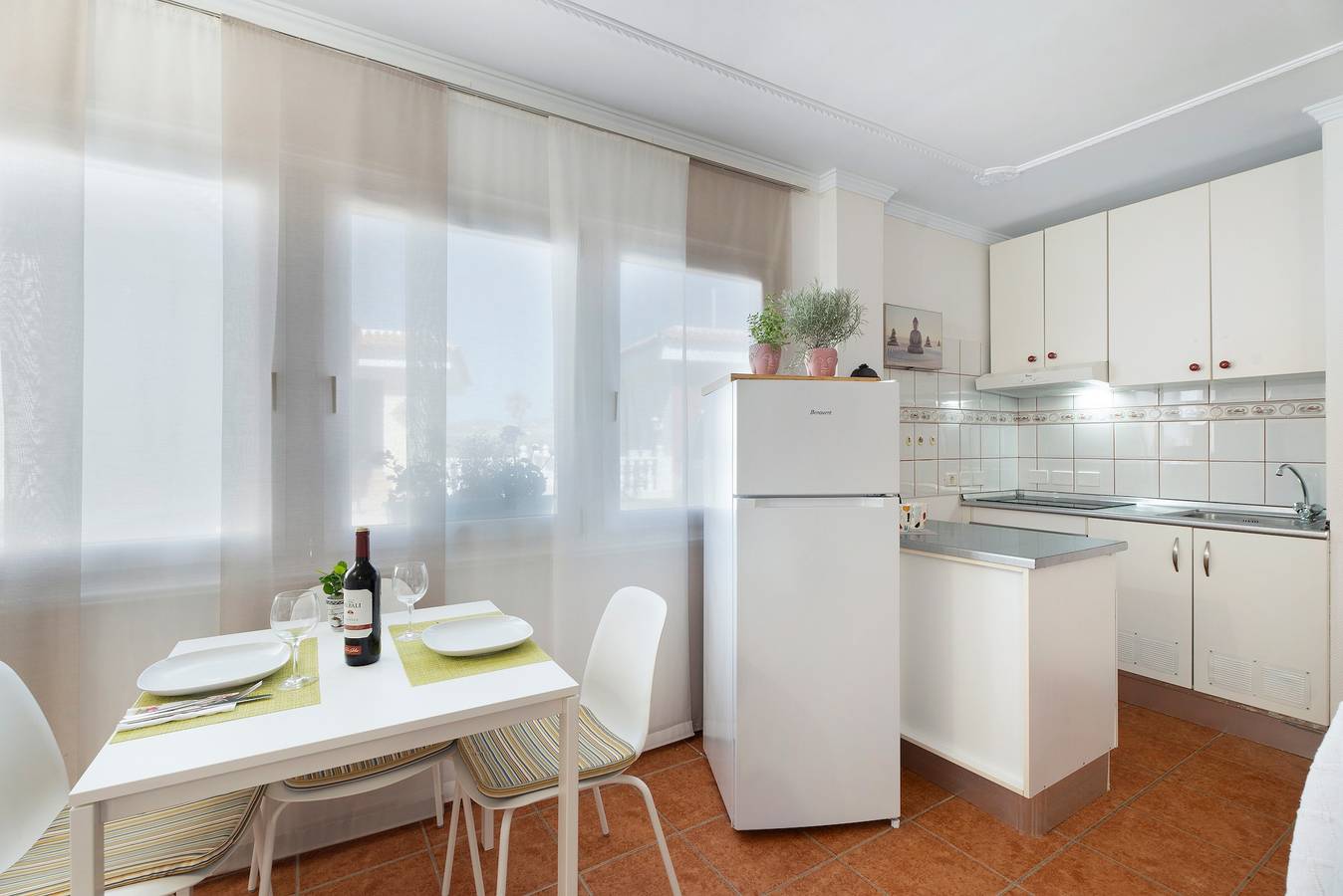 'Villa Barca' mit Meerblick, privater Terrasse und Wlan in Granadilla de Abona, Teneriffa Süd