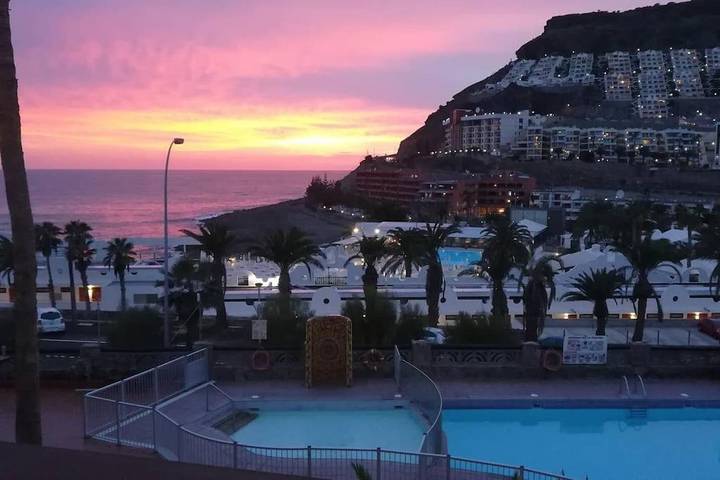 Apartamento para 3 personas, con piscina y terraza en Playa del Cura