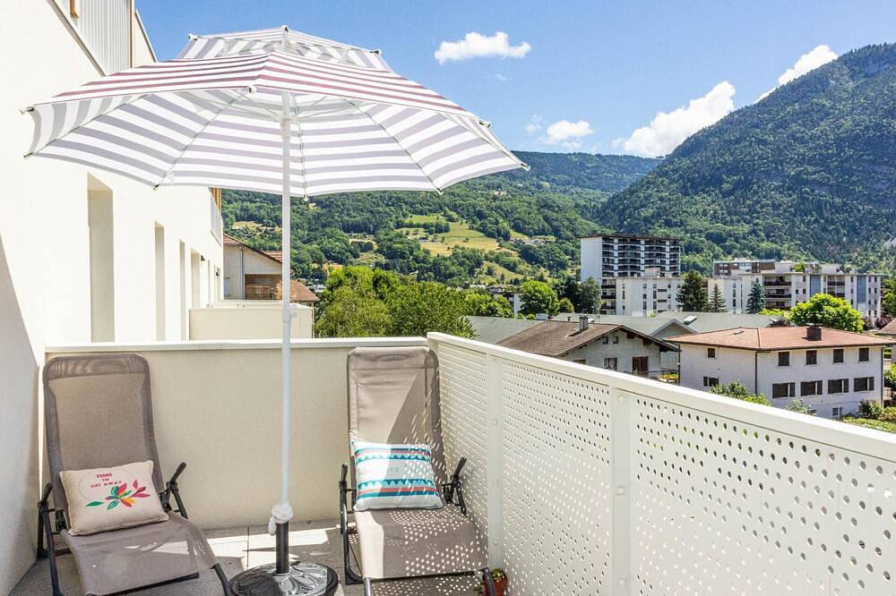 Appartement entier, Appartement de vacances pour 1 personnes  + 5 enfants env. 74 qmà Cluses, Région des Alpes (Alpes de Savoie) in Cluses, Région de Bonneville