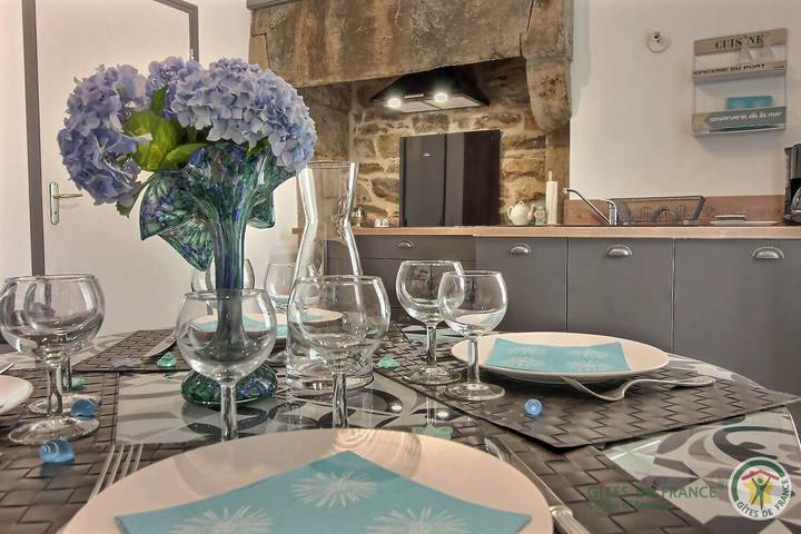 Gîte pour 4 personnes, avec Terrasse et Jardin à Saint-Michel-en-Grève
