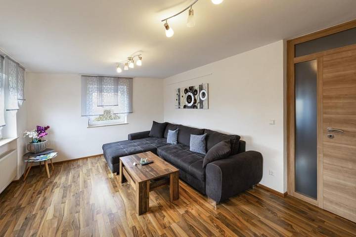 Ferienwohnung für 4 Personen, mit Terrasse und Garten in Nördlingen