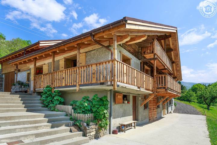Maison de vacances pour 12 personnes, avec Terrasse à Hauteluce
