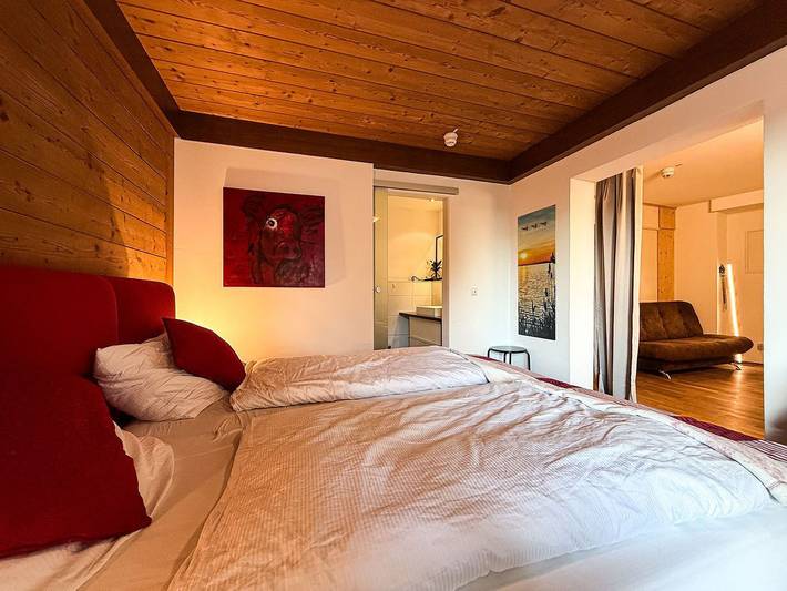 Appartement entier, Kleine Alpenoase: gemütliche Ferienwohnung mit Alpenflair, Sauna und Schwimmbad in Oberstaufen, Souabe (Bavière)