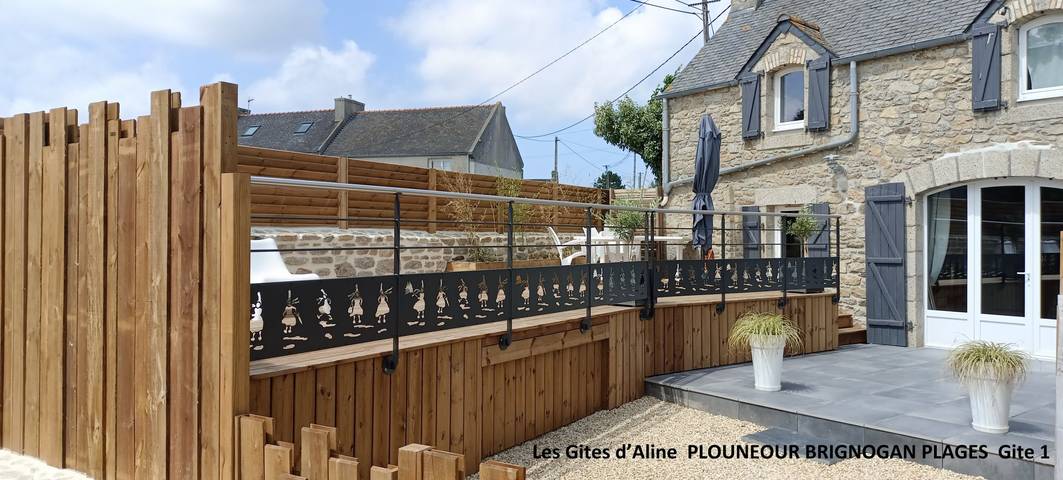 Gîte pour 4 personnes, avec terrasse et jardin, animaux acceptés à Plounéour-Trez - 2