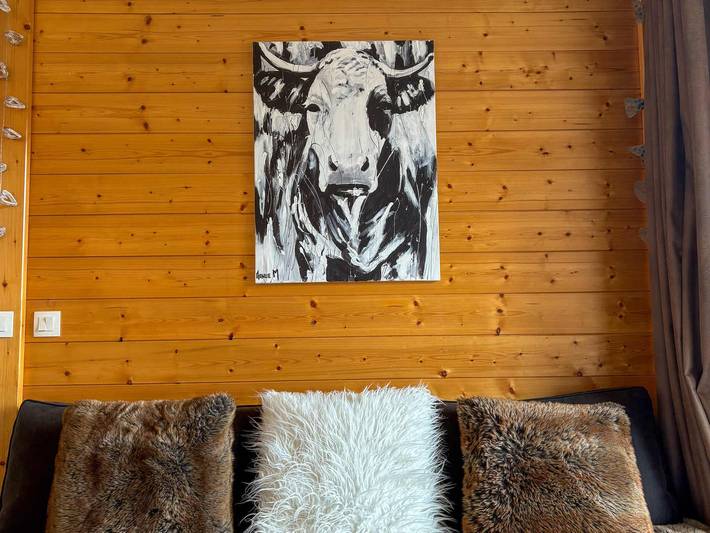 Gîte pour 6 personnes, avec balcon et piscine, animaux acceptés dans Office De Tourisme De Notre Dame De Bellecombe - 3