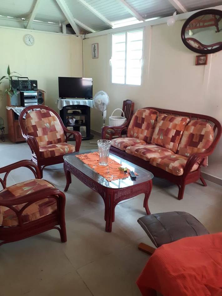 Maison de vacances pour 3 personnes, avec jardin à Petit-Bourg