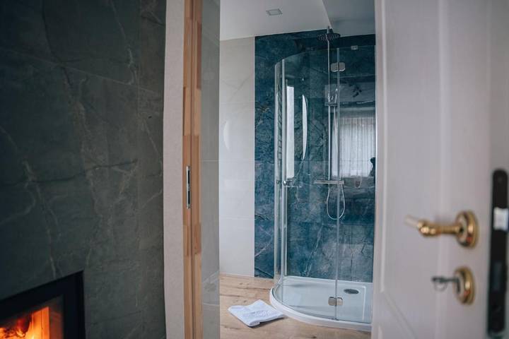 Bed & breakfast dla 4 osób, z Taras i Ogród oraz Basen i Widok na Mazury