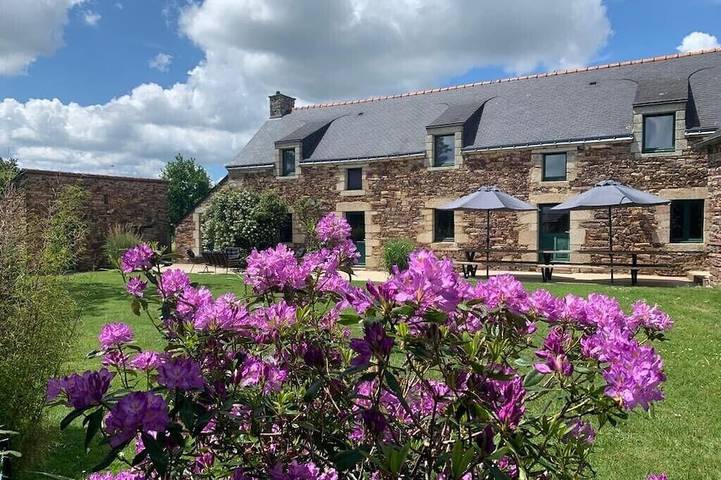 Maison de vacances pour 14 personnes, avec terrasse et jardin