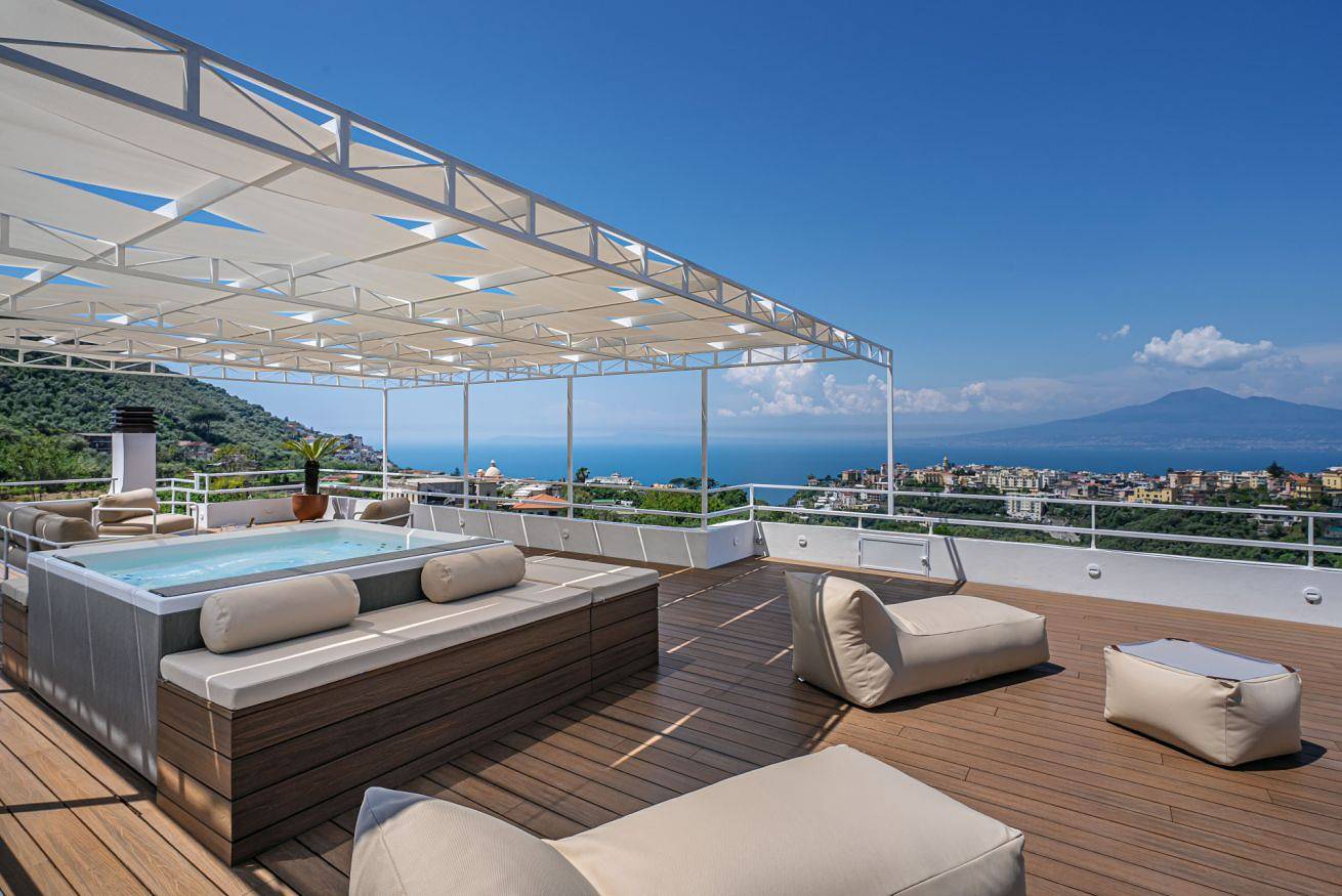 Villa für 10 Personen mit Balkon/Terrasse in Vico Equense, Sorrento Coast