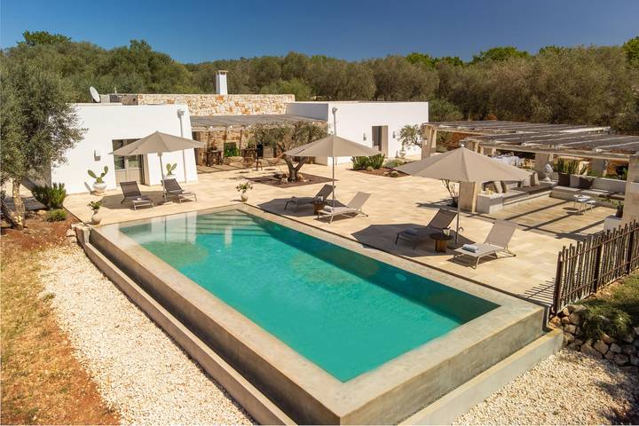 Villa for 6 personer, med sauna og hage i Puglia