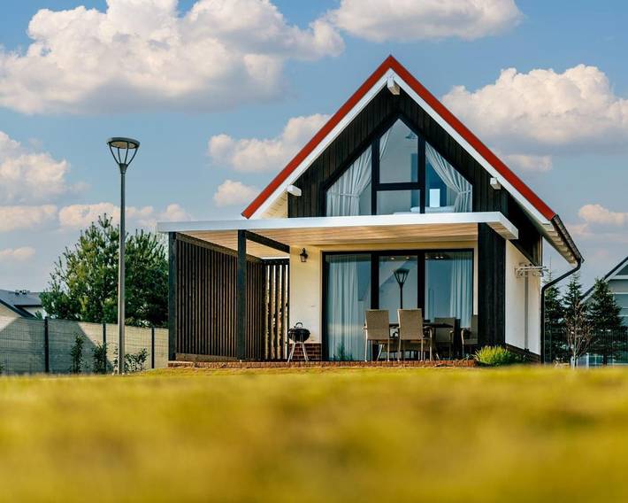 Domek letniskowy dla 7 osób, z ogród i widok, Dla rodziny w Jastrzębia Góra