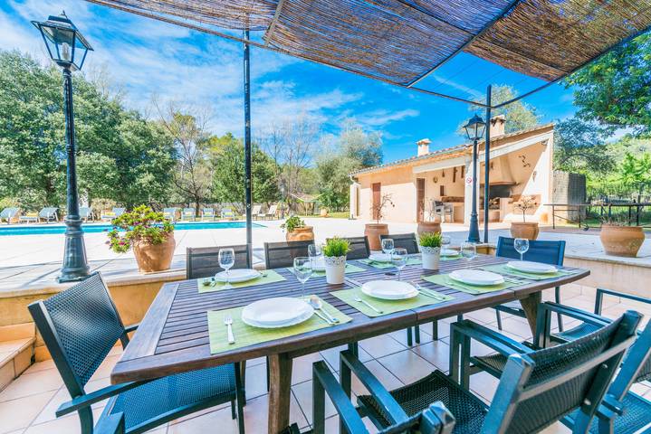 Finca für 12 Personen, mit Garten und Terrasse in Selva - 3